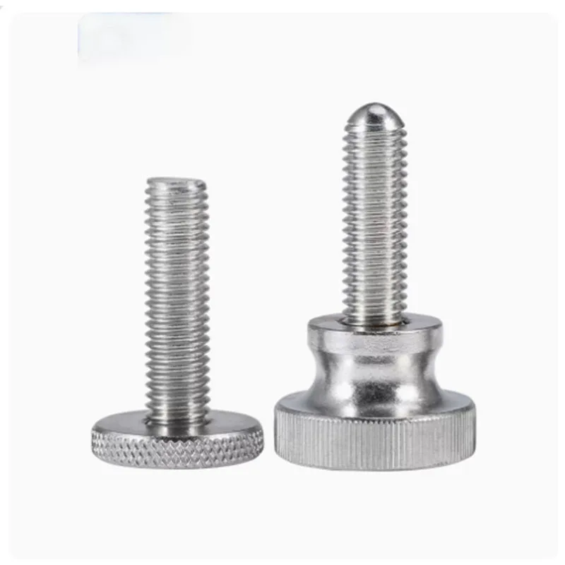 Super Duplex SS A325 A286 2205 2507 904L B8M B8 B7 18-8 SS AISI INNOX ANSI Knurled Thumb Screws DIN653 DIN464