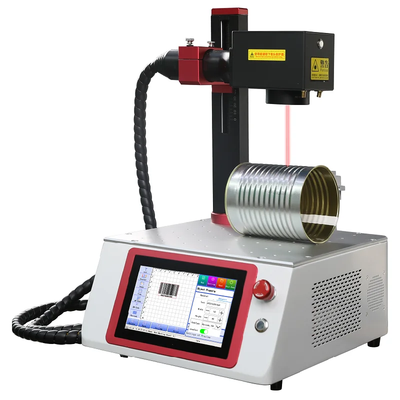 Smart Laser Marking Machine Desktop Operation by Handheld Cate and Logo Marking