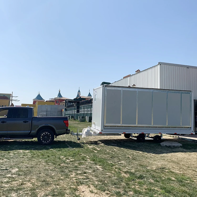 Factory prefabricated homes 20 ft modular luxury fabricated living expandable container house tiny