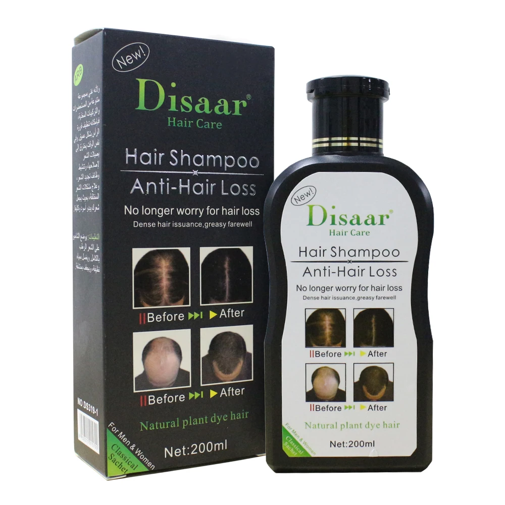 Hot Sale  Anti Hair Loss Plant Extract Professional Hair Growth Unisex Organic Shampoo