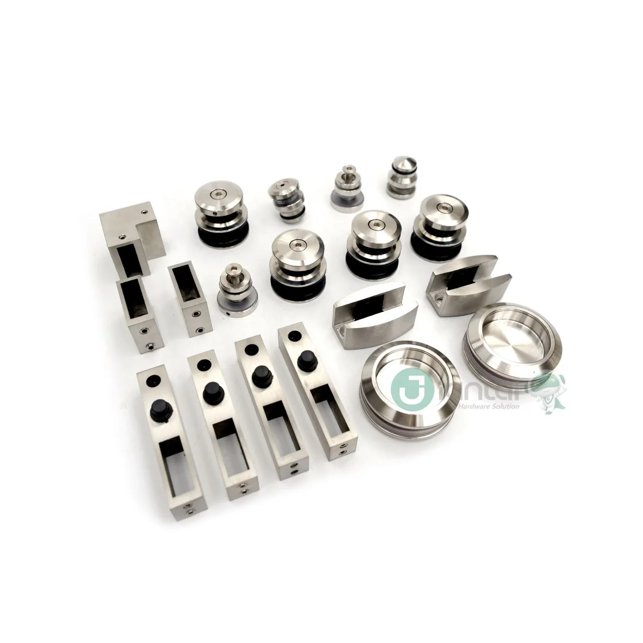 90 degree Double Type Sliding Glass Shower Door Kit SS304 Shower Glass Door accessories