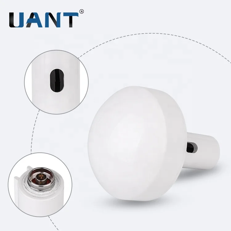 GPS BD GNSS 40dBi mushroom head active antenna type N male ping color whiite