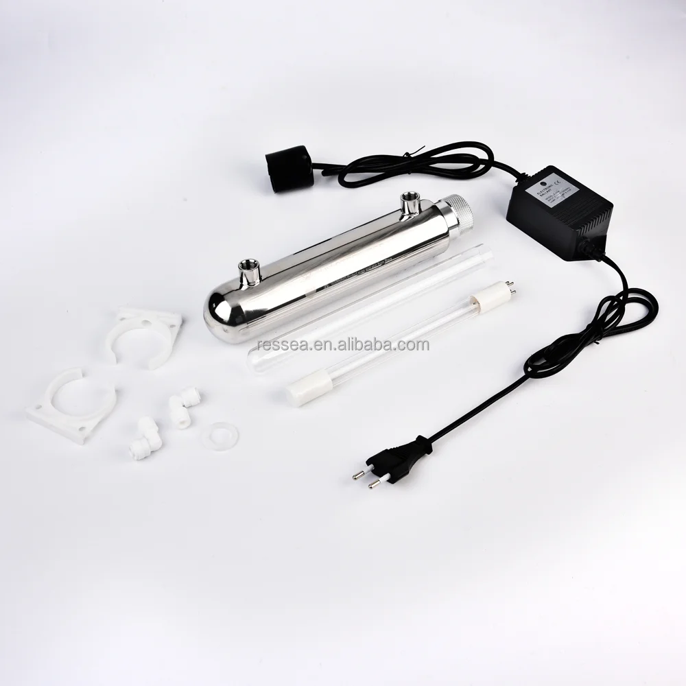 Manufacture 12GPM 55W  UVC 304 stainless steel ozone sterilizers  for other uv sterilization appliances