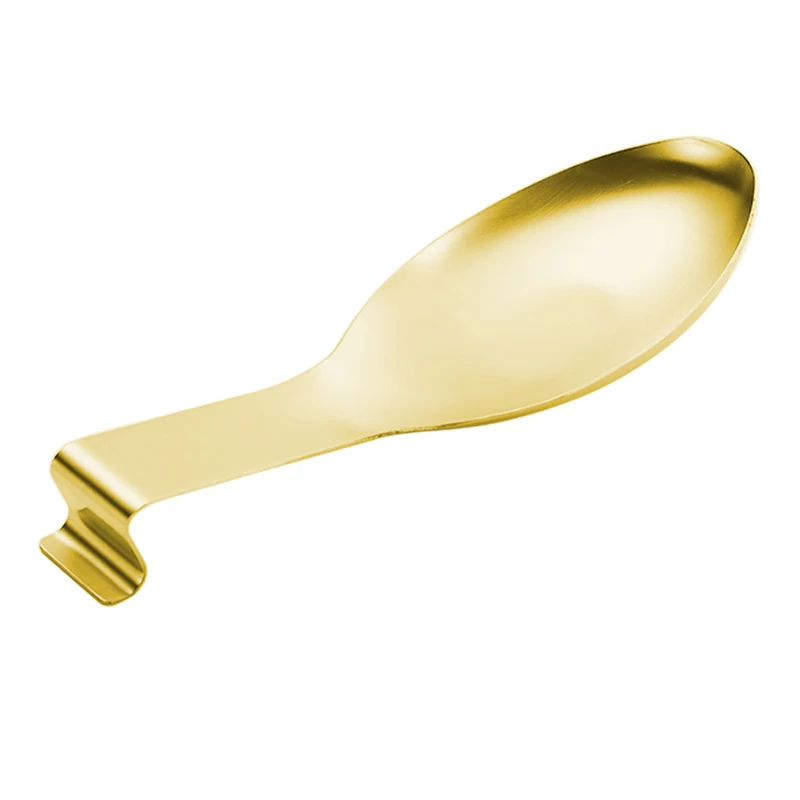 
 Многофункциональный из нержавеющей стали ложка вешалка для полотенец золото Чаши Держатель Лидер продаж ложка отдых стенд  