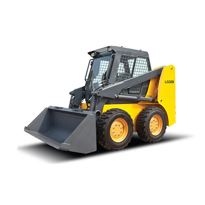 Mini Skid Steer Track Loader LG307 1 Ton with 0.43 M3 Bucket for Construction on Sale