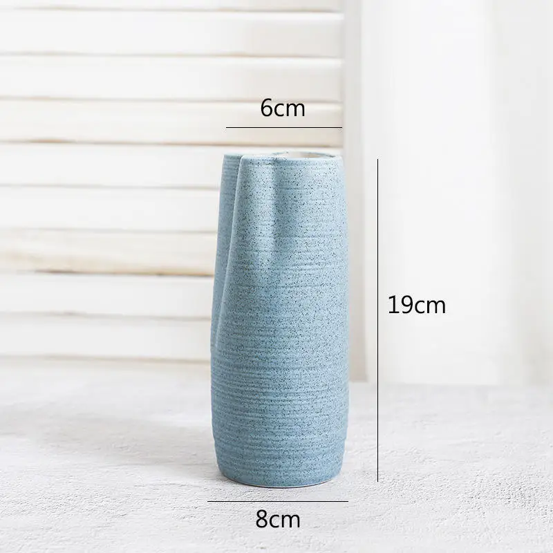 2021 hand-painted floral flowers vase ceramic floor vase flowers with decoration flower tall vases