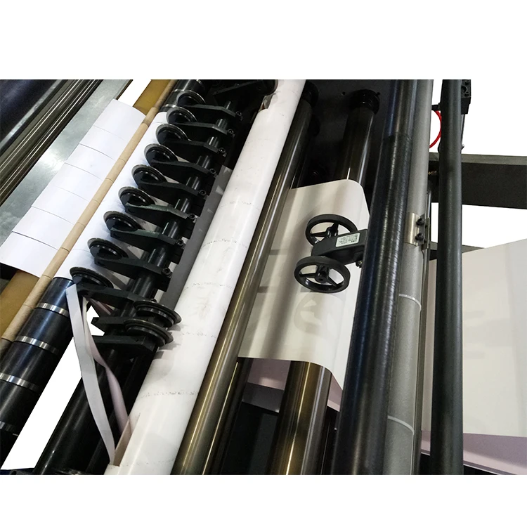 900mm Width Automatic 3 Ply NCR Cash Register Paper Roll Cutting Slitter Rewinder Machine