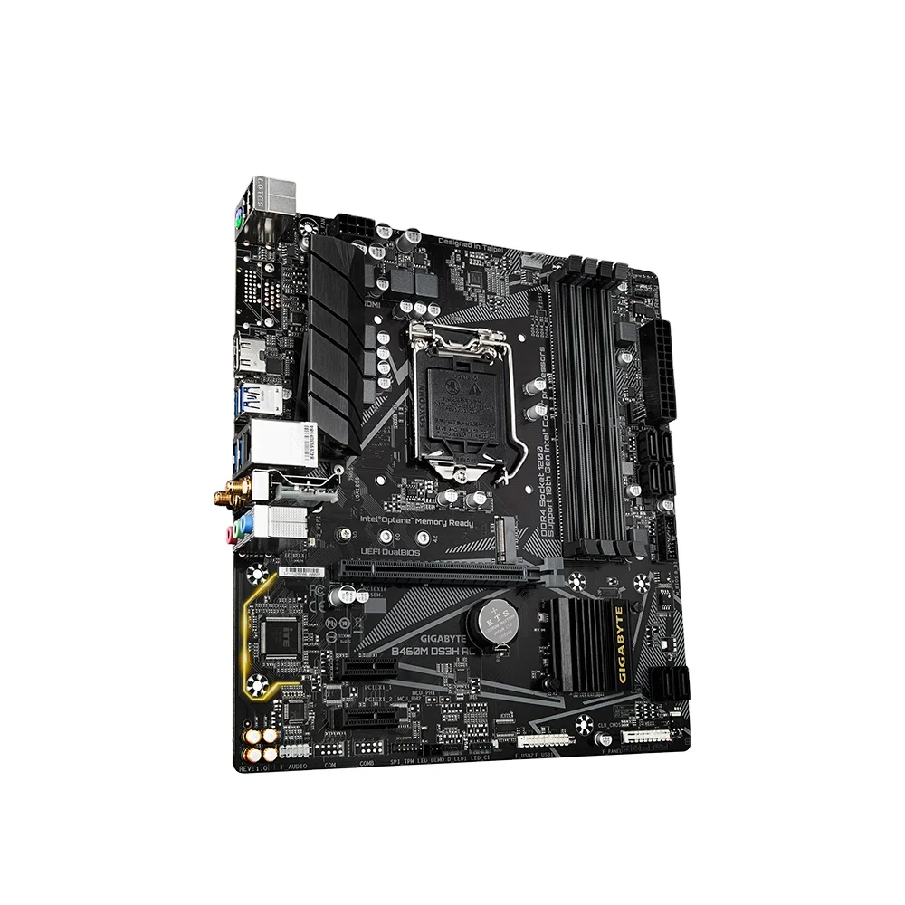 A520M S2H mATX AM4 Digital PWM Gaming LAN NVMe PCIe 3.0 M.2 Motherboard