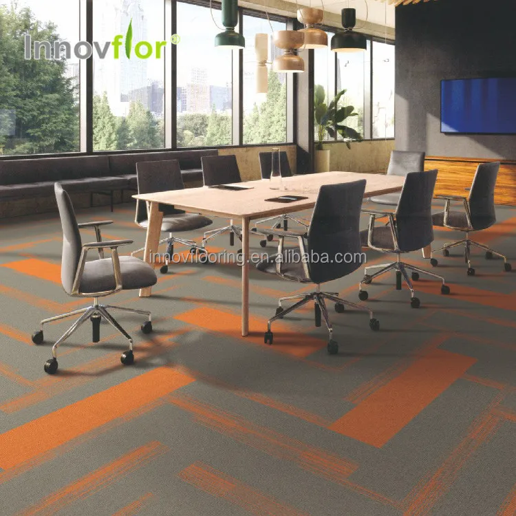 Innovflor Promotion Hot Sales Office PP Nylon 50cm*50cm  25cm*125cm  Dormitory Hotel Corridor Shopping Mall Carpet Tile