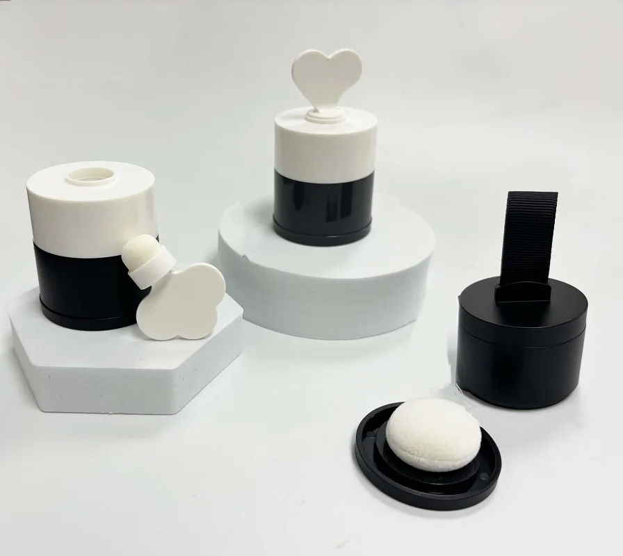 Empty Plastic High Quality Jar For Hairline Powder Hair Shadow Powder concealer powder cushion bottle