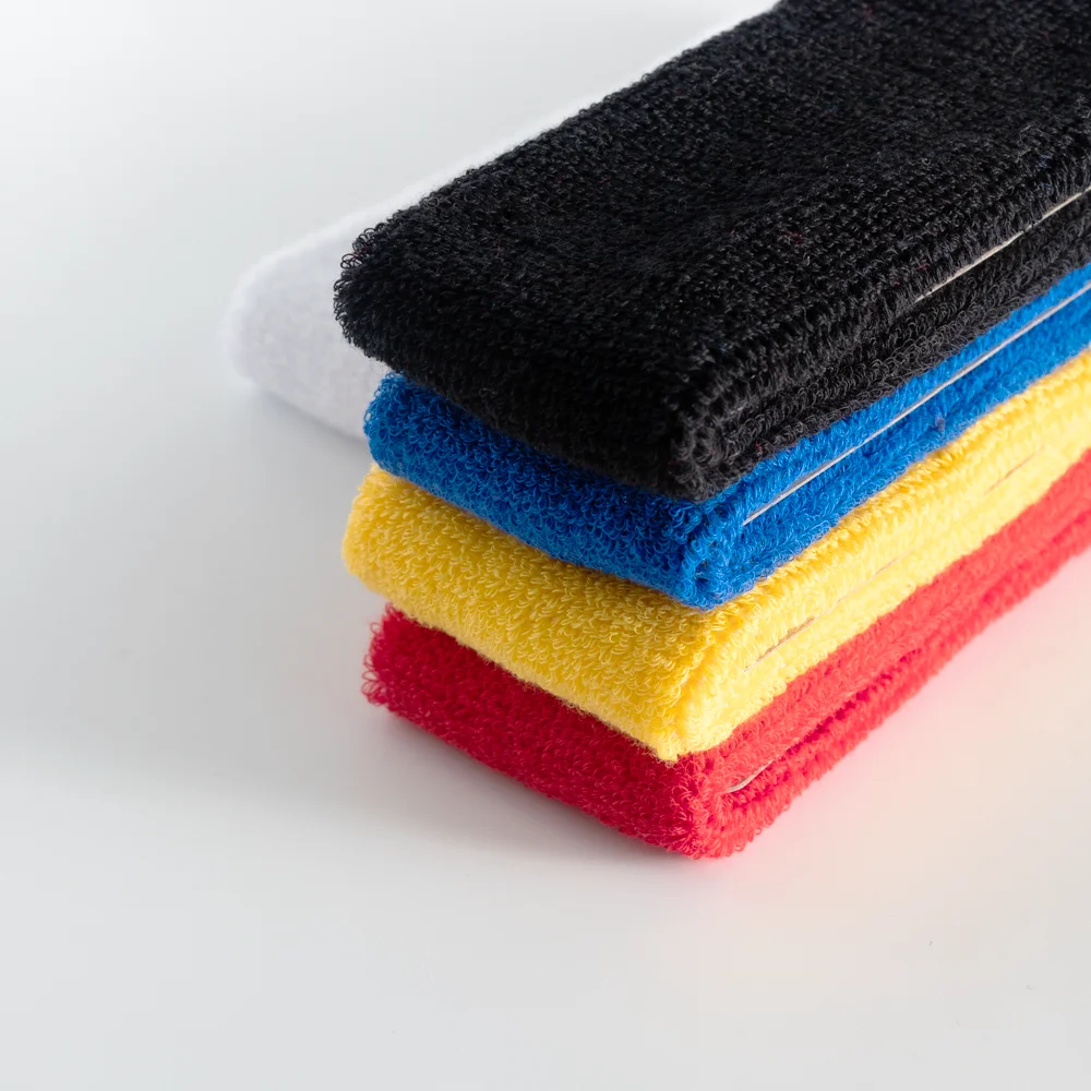 High elasticity Sports Cotton Athletic Sweat Headbands For Sports
