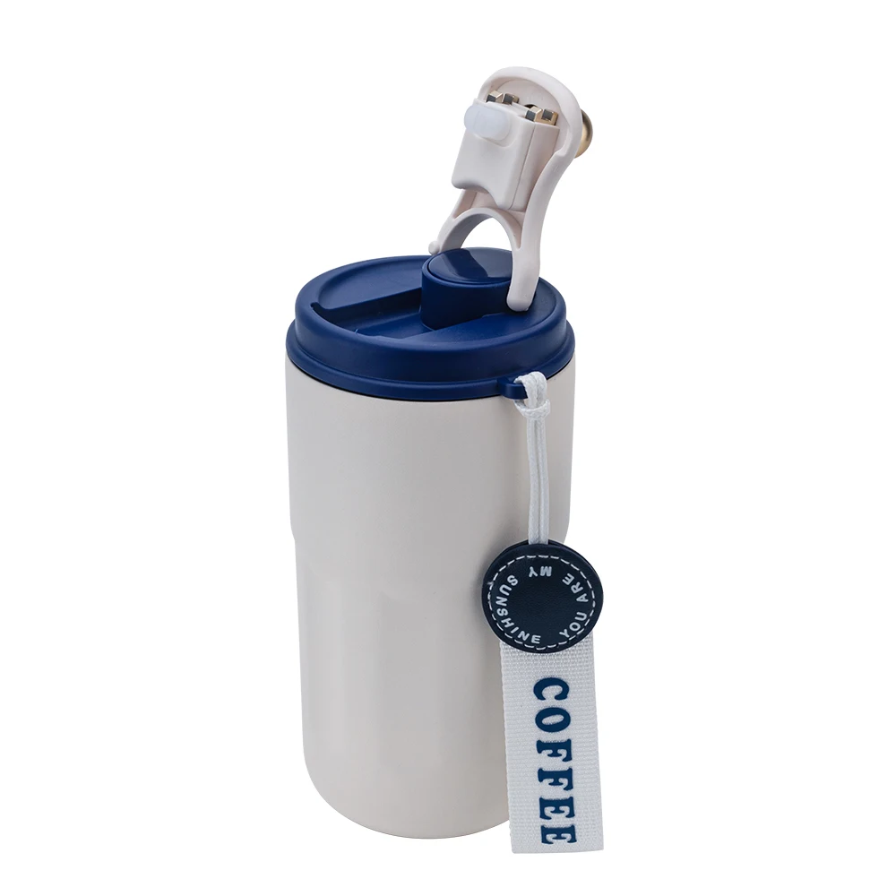 Vacuum Modern Spill proof tumbler stainless steel insulated travel coffee mug with custom logo