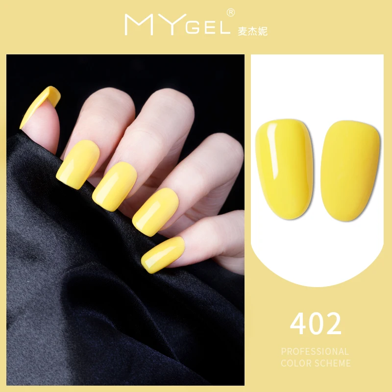 MyGel vernis permanent solid cream gel UV color gel nail polish set soak-off gel wholesale