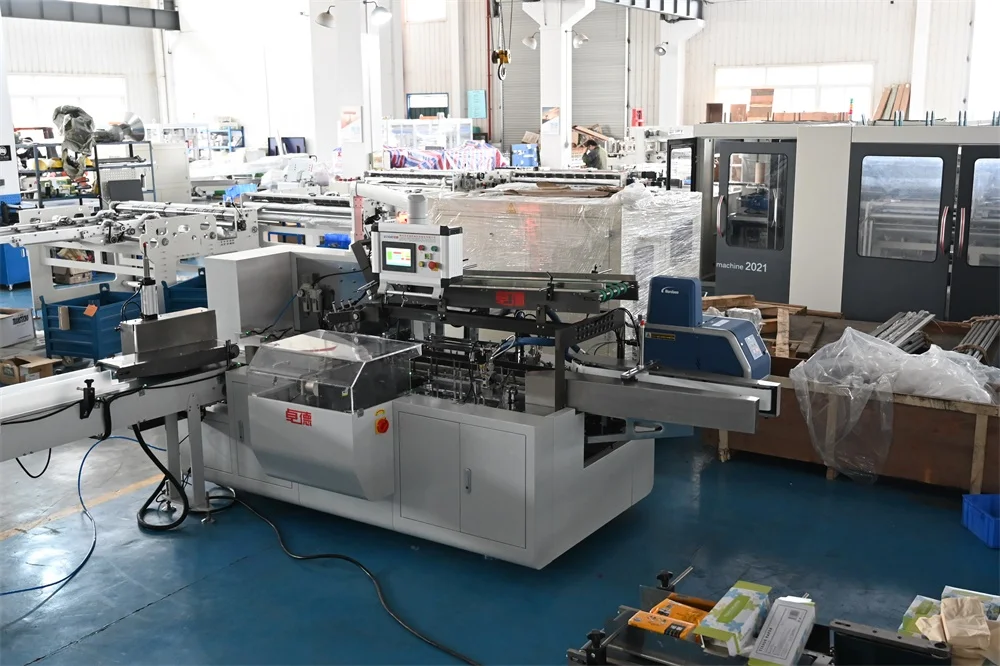 Automatic Facial Tissue Box Shrink Packing Machine China Disposable Plate Making Machine Price in Pakistan Full Servo Technology