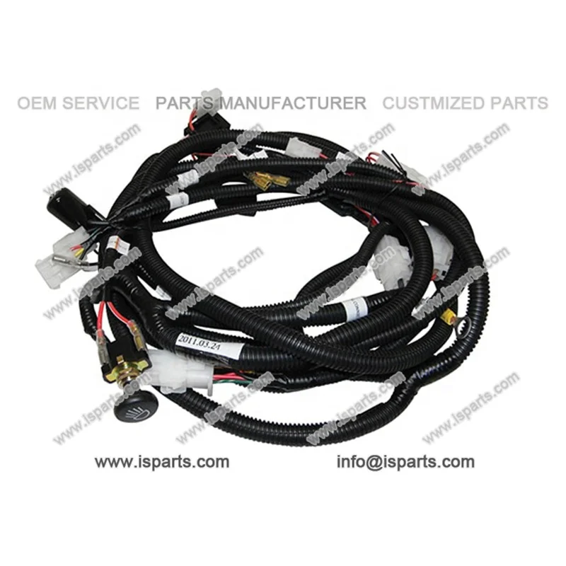 Club Car DS Plug and Play Wire Harness Components
