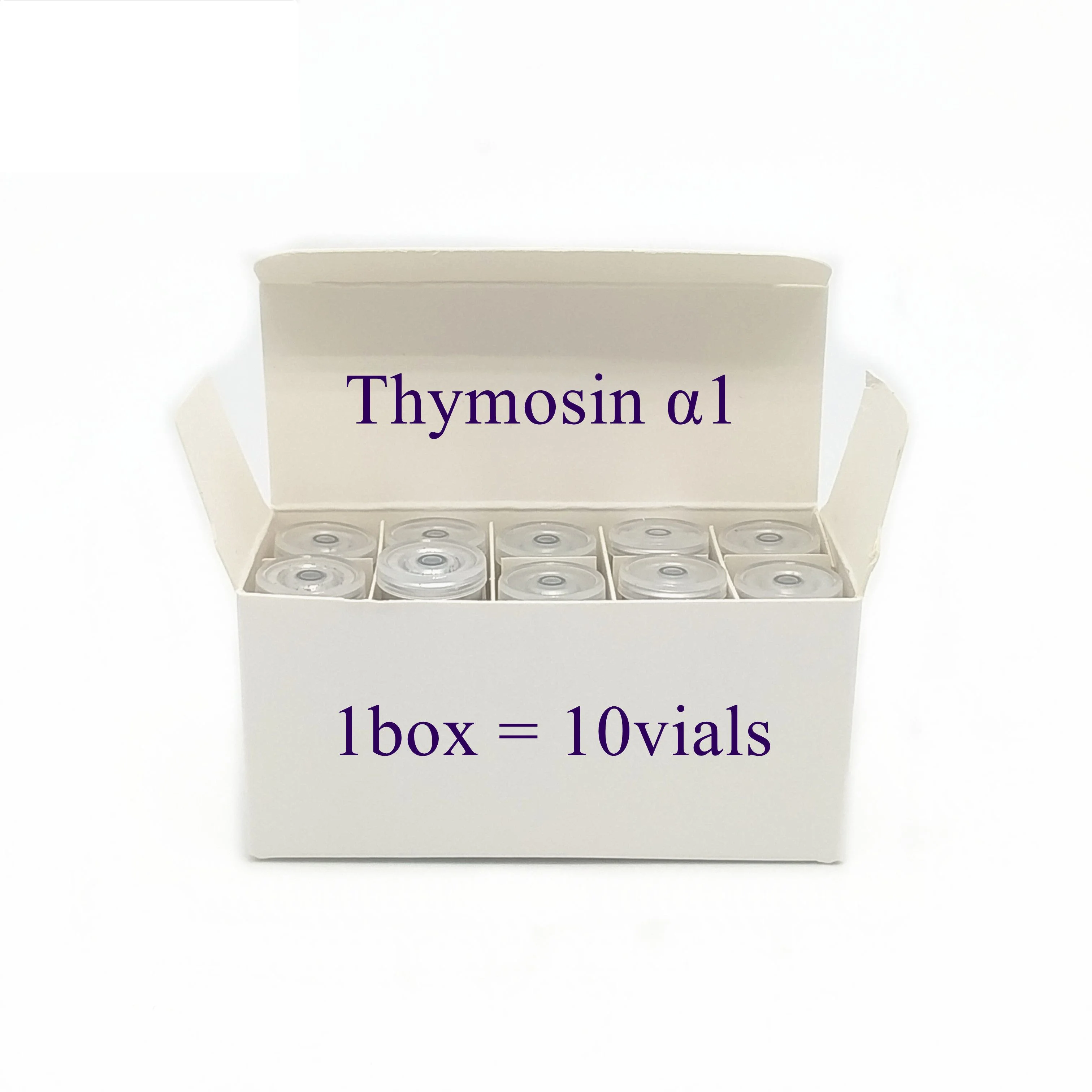 
High quality Thymosin a-1 peptide powder with 2mg per vial 