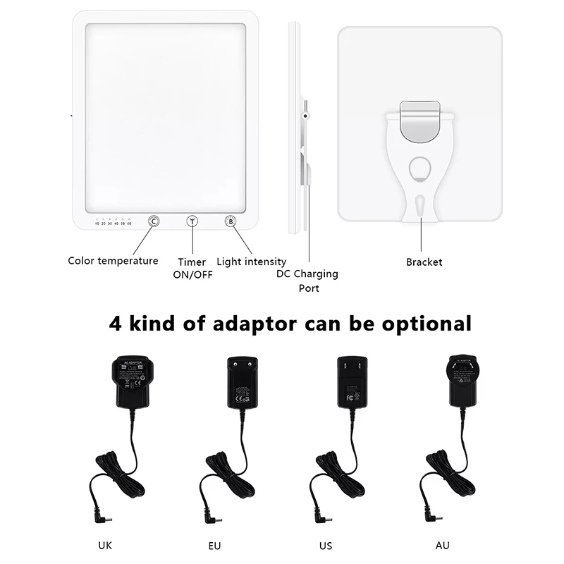 White Noise Lamp SAD Physical Therapy Light Happy Lantern Night Mood Light