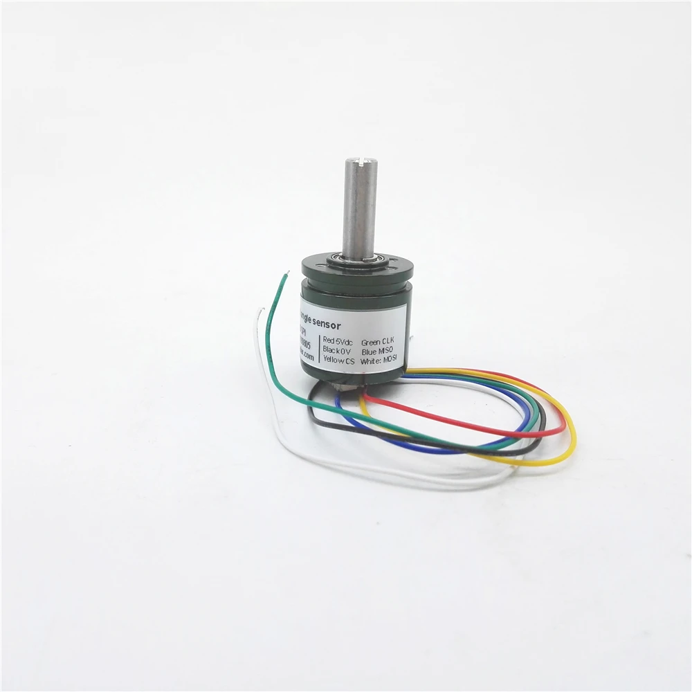 Mini Hall Effect Rotary Encoder 360 Degrees 12bit Angle Sensor P3022-V1-CW360-SPI
