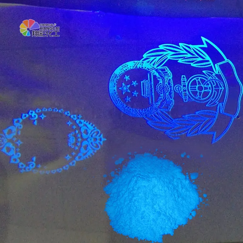 Factory Wholesale 365nm Blue Fluorescent Security Printing Pigment Uv Invisible Fluorescent Pigment Powder