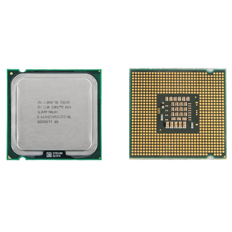 Оригинальный б/у хорошее состояние работает оригинальный LGA 775 для процессора intel