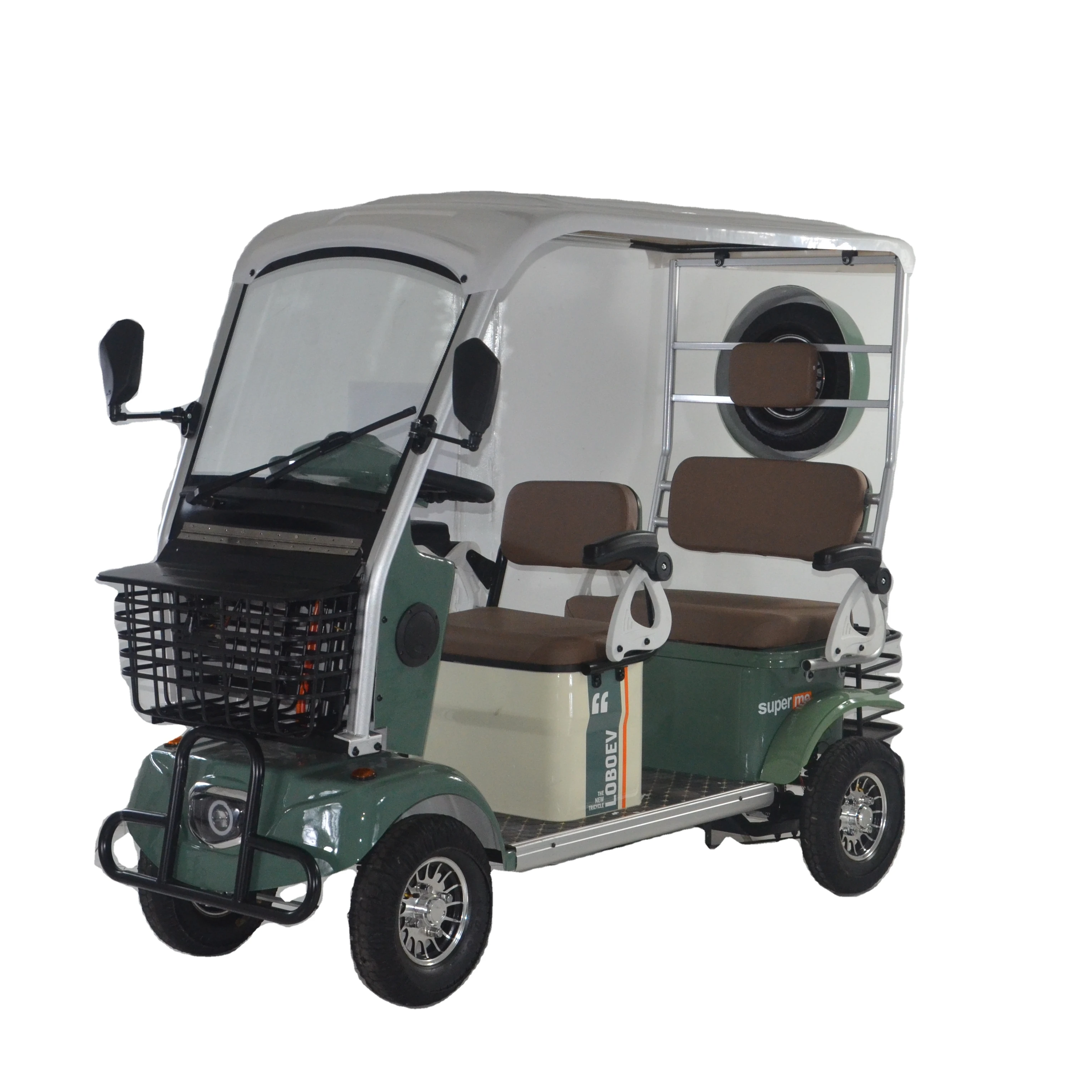 Good Design 800W Motor Four Wheeler scooter Leisure Four Wheel Electric Bike For Adults