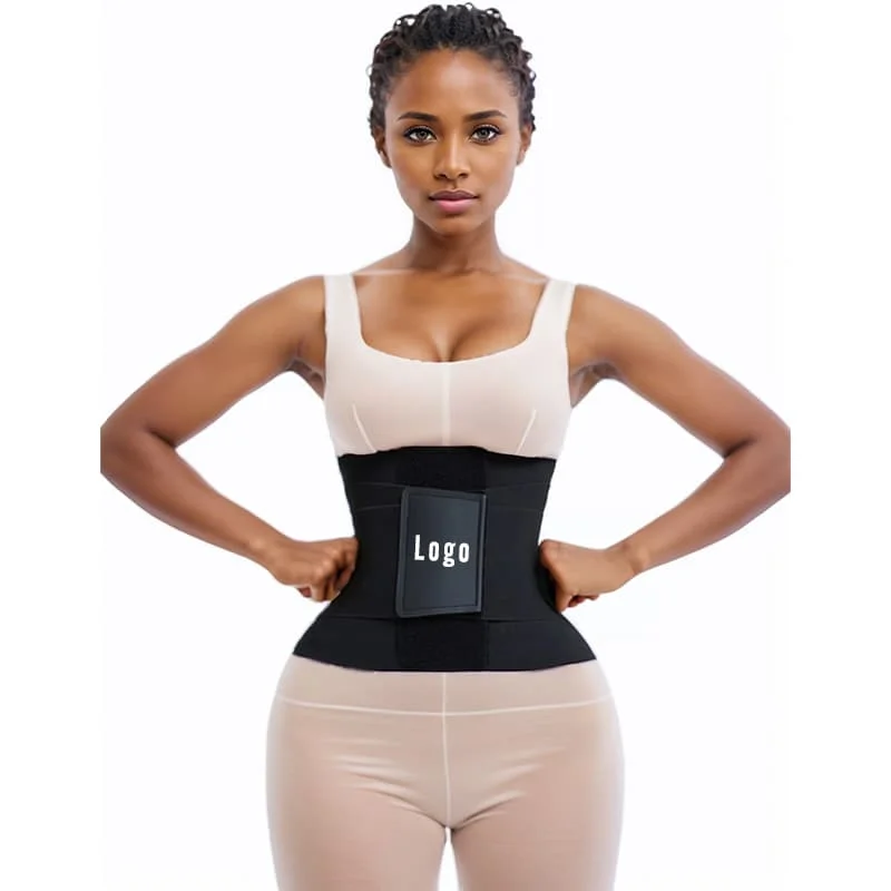 Latest Women Tummy Control Thigh Waist Trimmer Trainer Belt Fat Burning Slimming Waist Cinchers Shaper Girdle Workout Belly Band