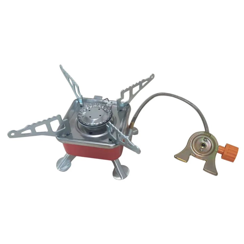 SOLO WILD long pipe Outdoor Camping Folding Gas Stoves Rectangle Portable Gas Stove for fishing hiking activity