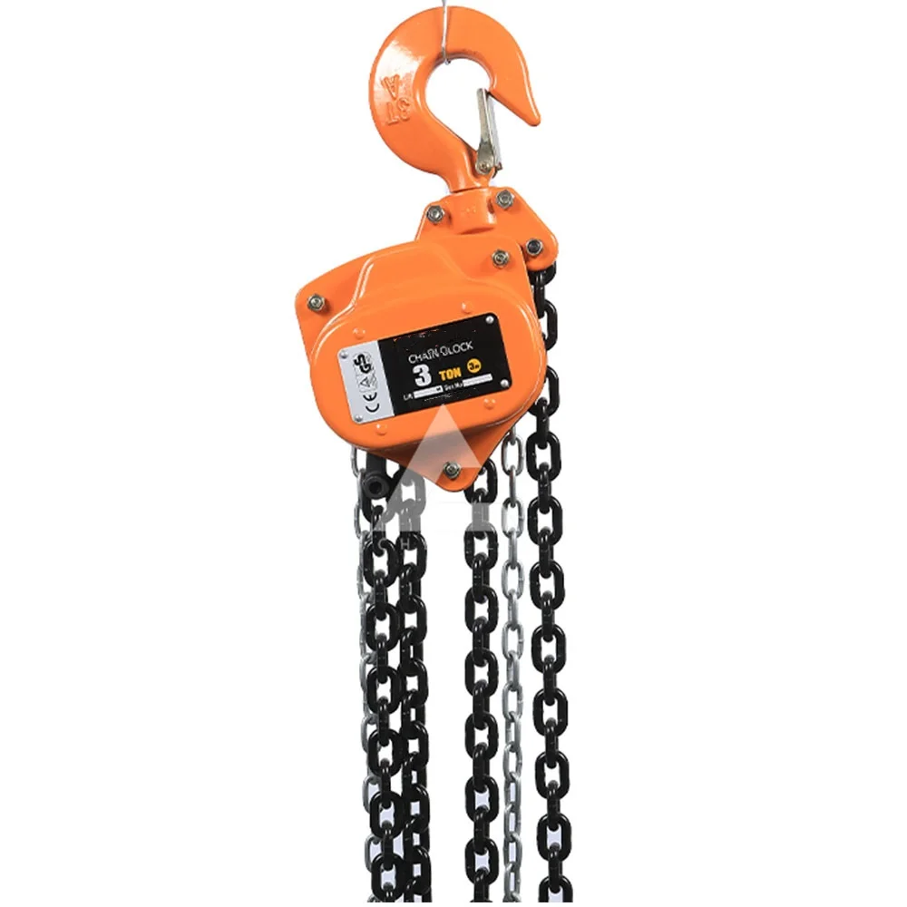 HS Type Chain Block Heavy Duty Manual Chain Lever Pulley Hoist