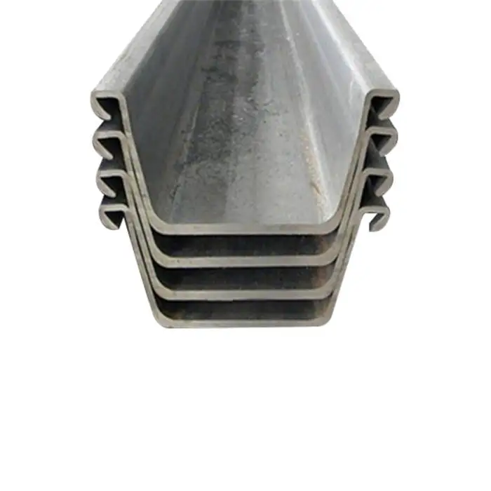 Горячекатаный стальной лист U/Z типа 2 Sy295 Sy390 холодного формования для строительства 400x100x10 5