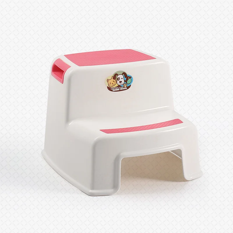High Quality Step Stool Plastic Durable Step Stool Bathroom Stool for Toddler Baby