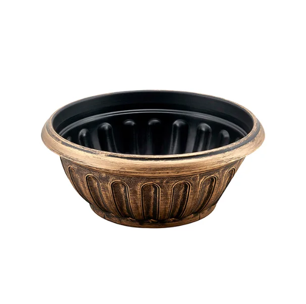 Garden production supplier wholesale gallon flower vase butterfly orchid plastic vase