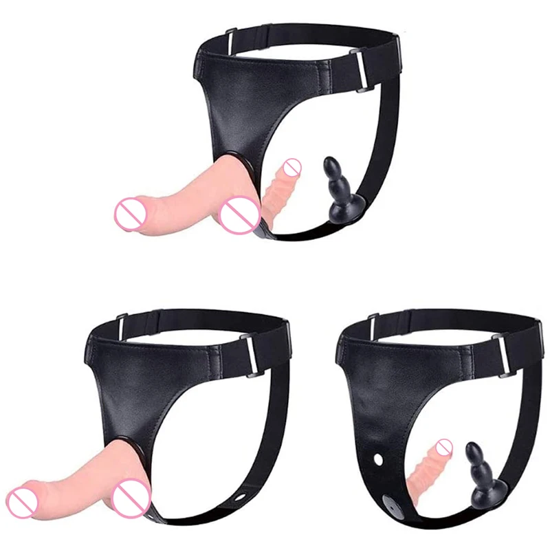 Adult Toys Xxl X Sex Woman Wear Simulation Penis Leather Pants Sexy Female Masturbators Dildo Sex Doll Silicone Rubber