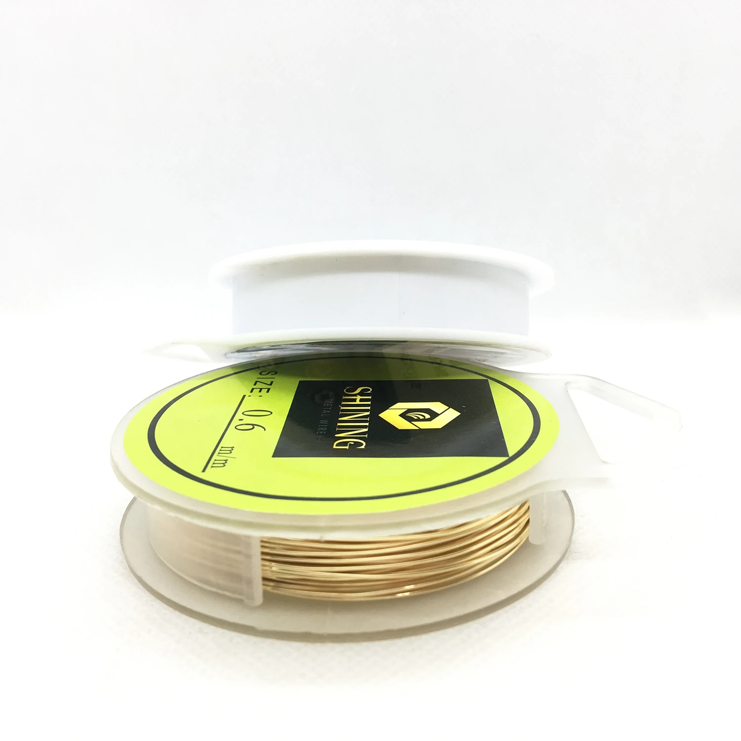 Wholesale Amazon DIY Jewelry Accessory 24K Gold Copper Wire For Beading Accessories Customized Shaft And LOGO