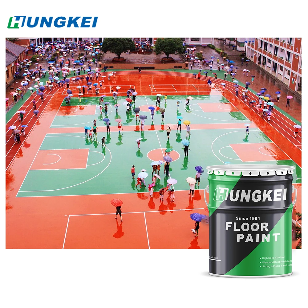 Low Price Organic Solvent Spray for Wood And Concrete Garage Epoxy Selfleveling System Floor Paint