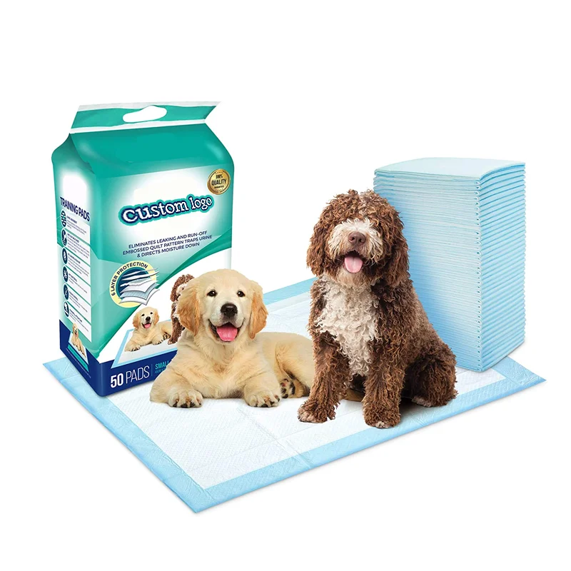 Fast Absorbing Adjustable Waterproof Adhesive Leak-proof Behavior Urine Pet Pad Pet Training Pad Pee Pad