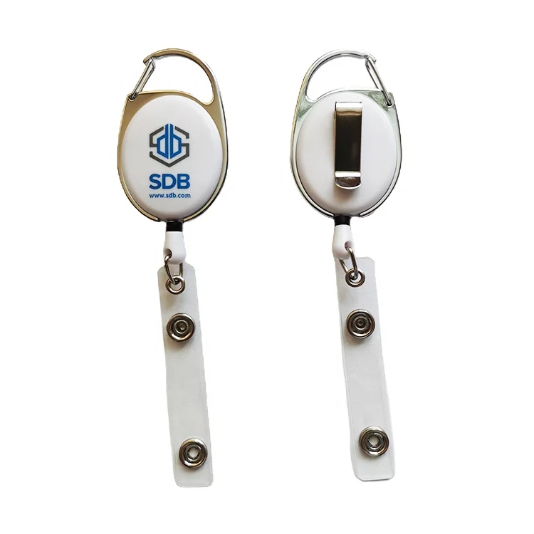 Nursing Carabiner Retractable Badge Reel Clip Yoyo ID Card Holder Accessories Wholesale