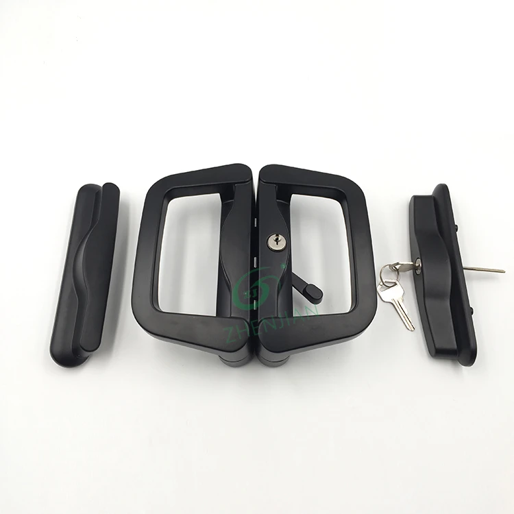 Zhenjian Sliding Door Handle Sliding Door Handle Lock Aluminum Sliding Window Lock For Home And Office