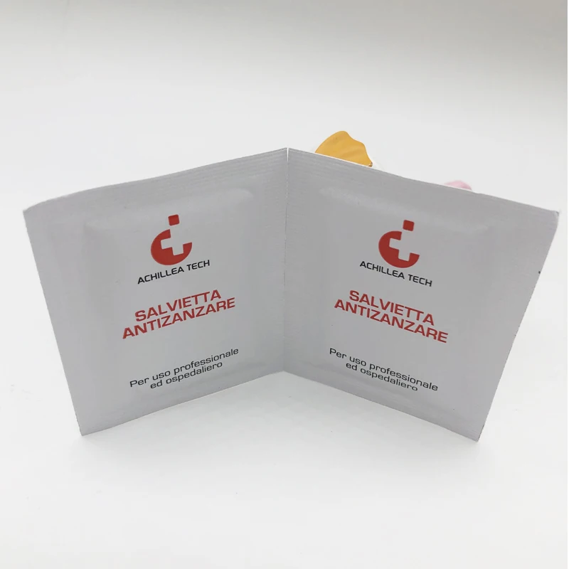 Quality Assurance Wet Strength Paper Household/ Travel Sanitizing Wipes Individually Packaged Sunscreen Wipes