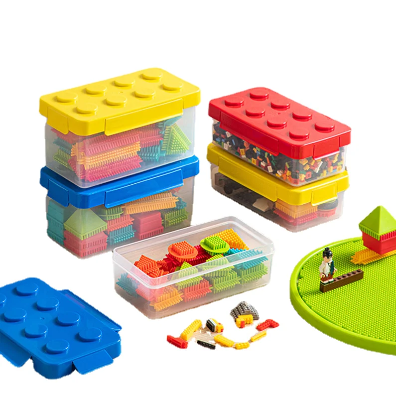 Practical Building Blocks Can Be Superimposed Storage Box Small Items Refrigerator Fruit Salad