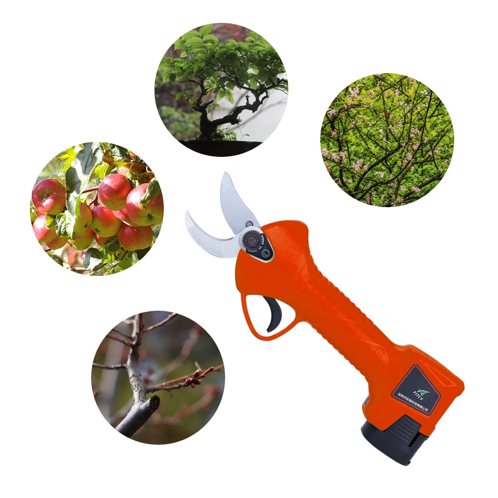 High Quality Anxia portable 16.8V Pruners cutting machine cordless electric scissors for Branch