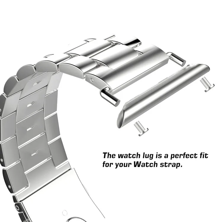 Classical 316 Stainless Steel Watch Band Adapter Connector Wholesale 38mm 42mm Series 7 8 9 for Apple