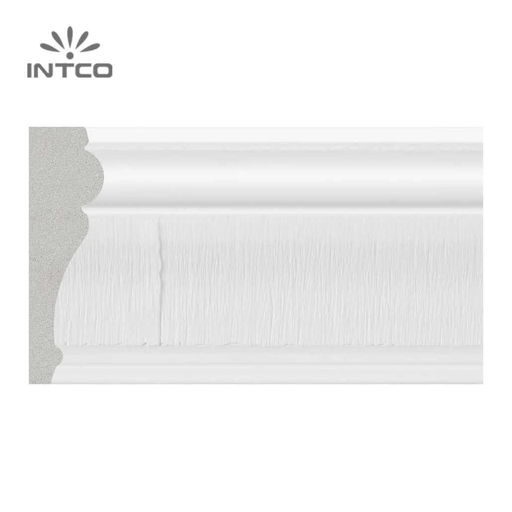 INTCO Classic Style Easy Install  Waterproof Decoration Cornice PS Wall Panel Chair-rails Trim Moulding