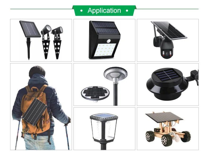 Customizable PCB Waterproof ETFE Solar Panel 3v/5v/6v/12v/18v/36v BIPV PERC Mini Pet Solar Cell Panel  For Small Solar System