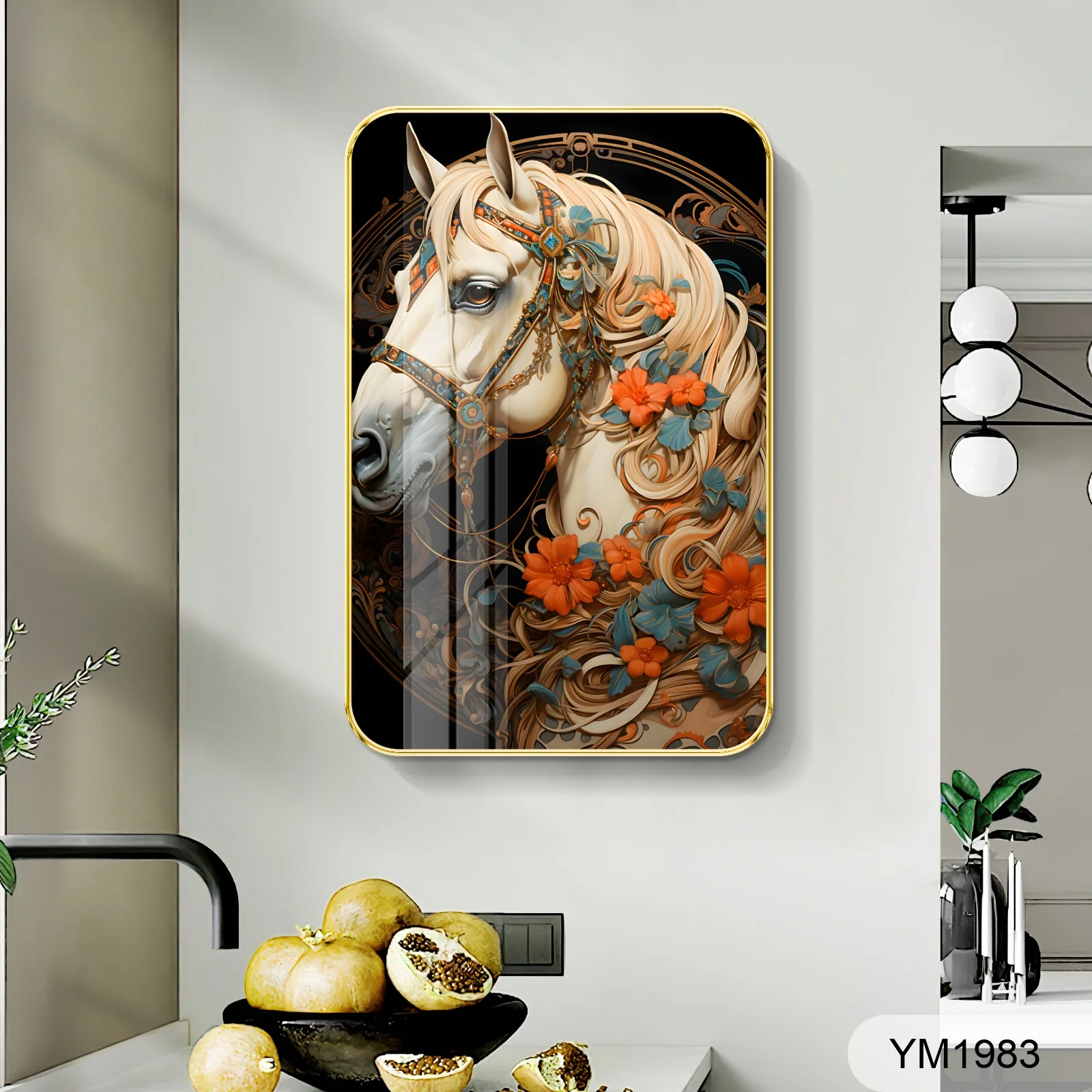 Современная Водонепроницаемая декоративная картина для дивана