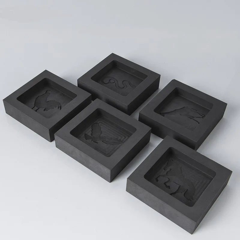 customize graphite mold/ box/sagger/boat for  jewelry gold