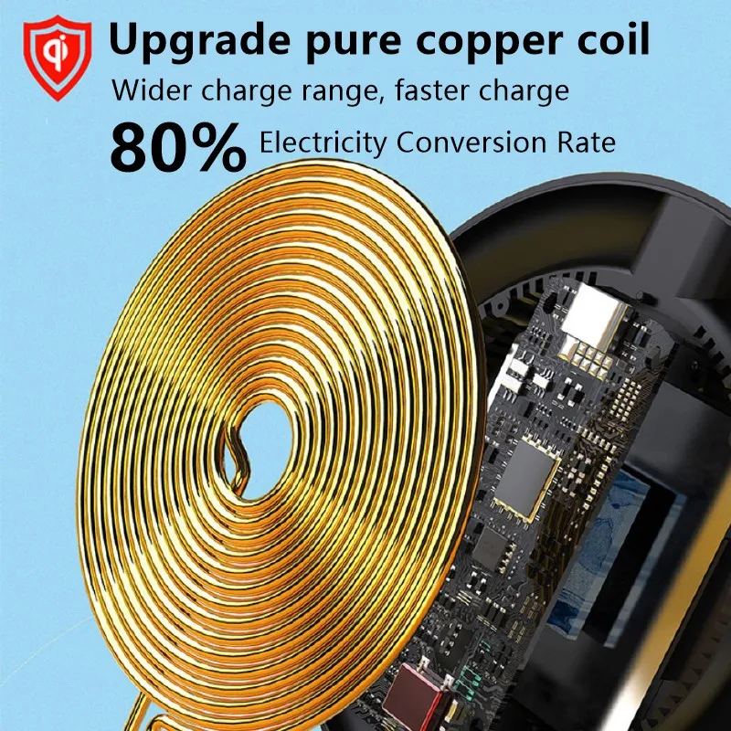 10W wireless charger for iPhone 11 Xs Max X XR 8 Plus 30W fast charging pad for Ulefone Doogee Samsung Note 9 Note 8 S10 Plus