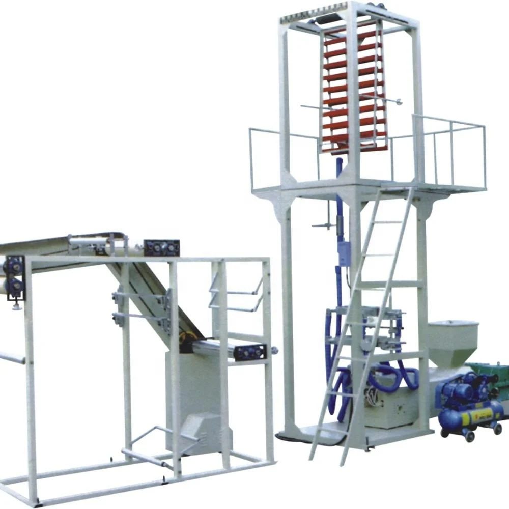 plastic LDPE LLDPE ziplock zipper Bag  film blowing machine