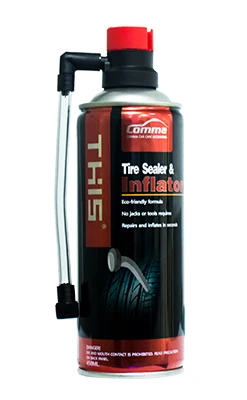 Professional slime repair kit anti rust tire sealant and inflator emergency puncture tyre sealer inflator spray sealant