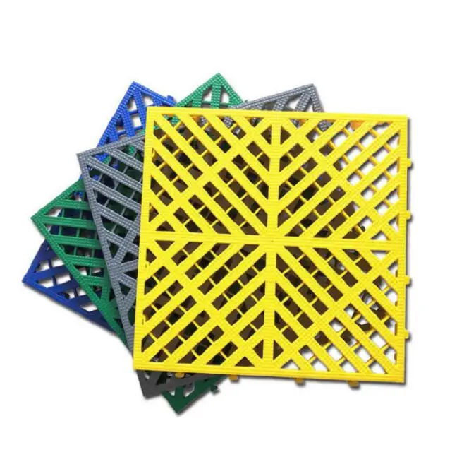 high quality plastic slatted floor for car wash garage