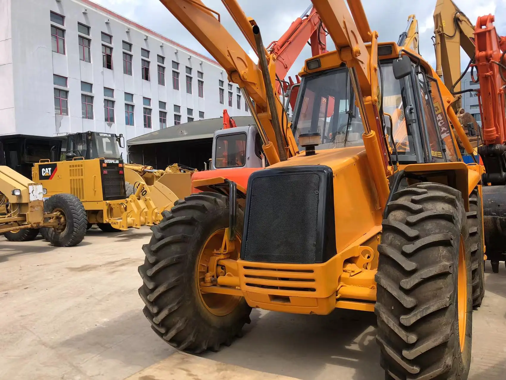 Новый экскаватор-экскаватор погрузчик 4x4 JCB 4CX 3CX дешевая низкая цена
